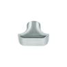 Bouton de meuble F532, chromé mat