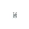 Bouton de meuble F522, chromé sat