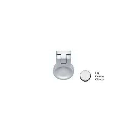 Bouton de meuble F522, chromé
