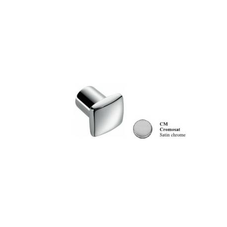 Bouton de meuble F526, chromé sat