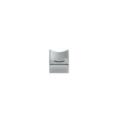 Bouton de meuble F530, chromé mat