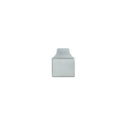 Bouton de meuble F536, chromé mat