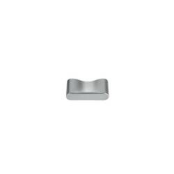 Bouton de meuble F525, entraxe 32 mm, chromé sat