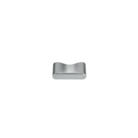 Bouton de meuble F525, entraxe 32 mm, chromé sat