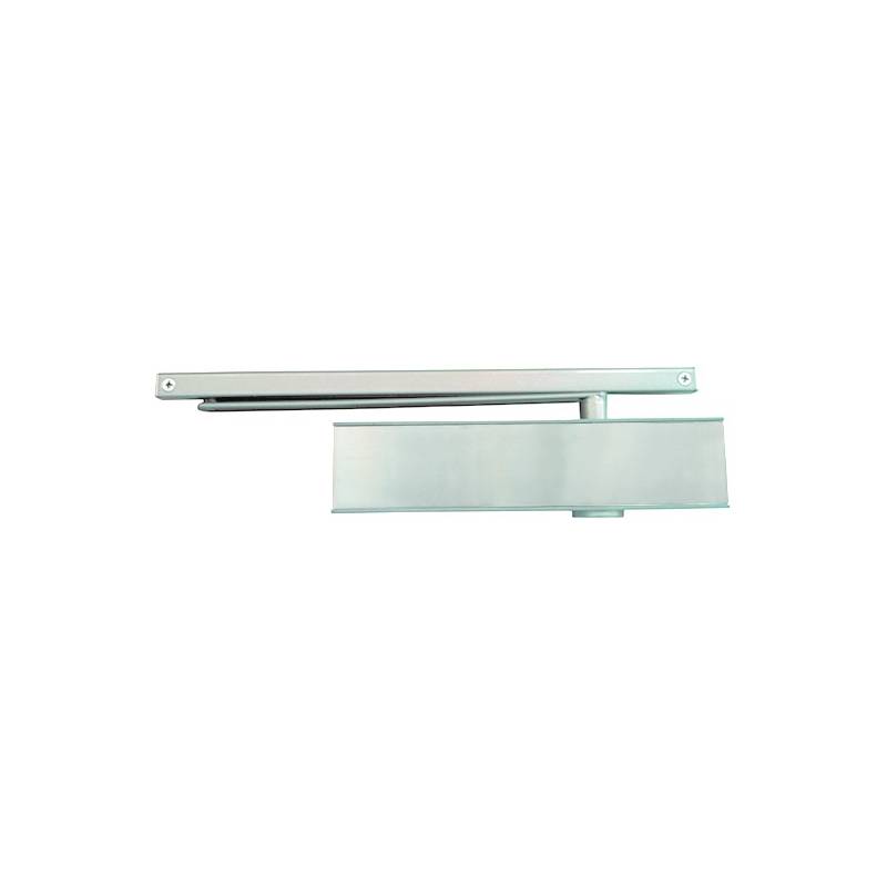 Ferme-porte TS 33 à bras à glissière, force 3, argent
