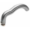 Unité de béquille M 16 mm, inox brossé 316