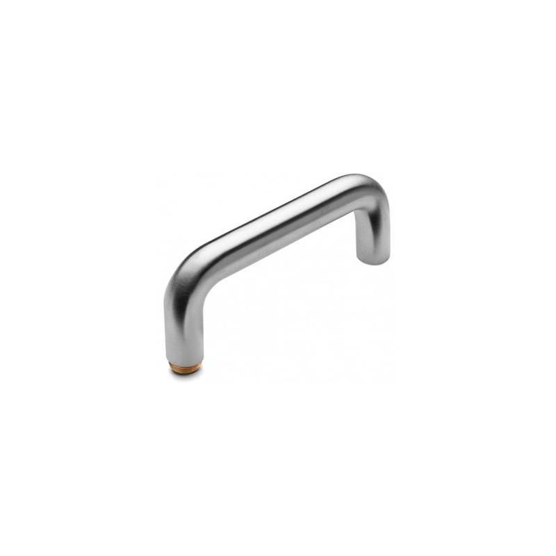 Unité de béquille U 19 mm, inox brossé 316