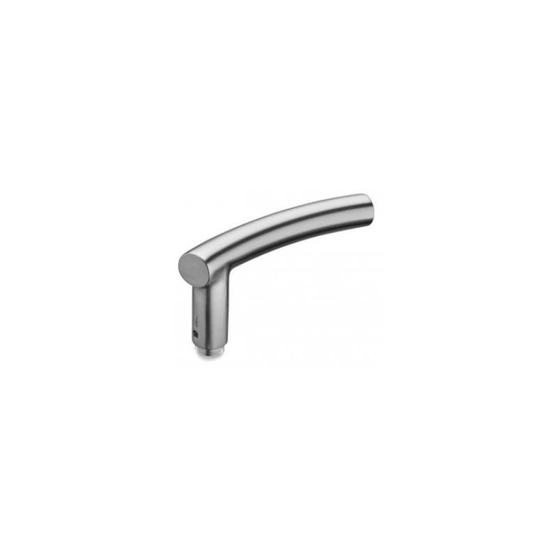 Unité de béquille B 19 mm, gauche, inox brossé 316
