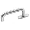 Béquille de fenêtre U 16 mm, inox brossé 316