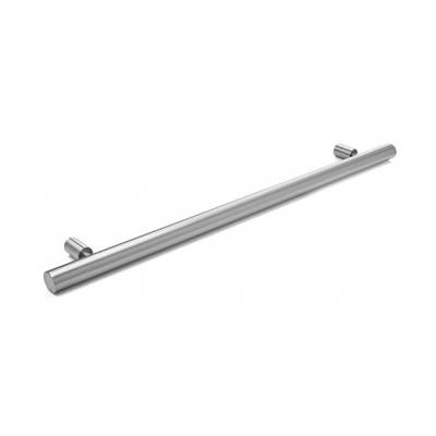Bâton de maréchal Ø 32 mm, à douille, hauteur 901 à 1100 mm, inox brossé 316
