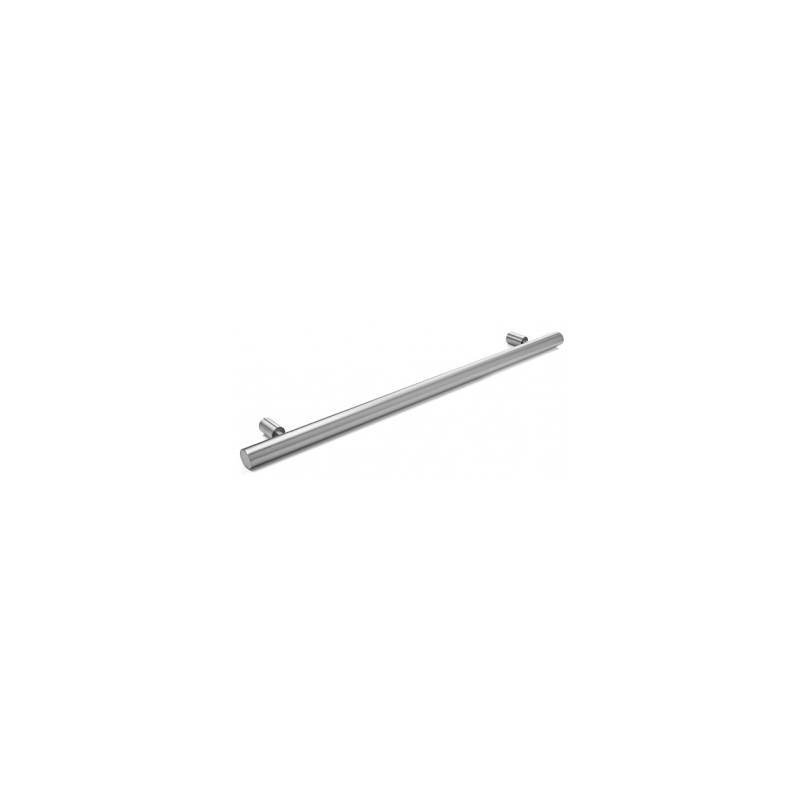 Bâton de maréchal Ø 38 mm, filetée, hauteur 1101 à 1300 mm, inox brossé 316
