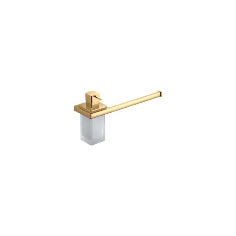 Distributeur de savon liquide et porte-serviette, zirconium gold HPS/verre, LULU