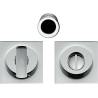 Cuvette encastrée OPEN SQ, sans serrure, carrée 57 mm, chromé mat