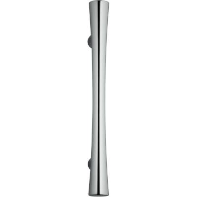 Poignée de tirage pour meuble droite JAZZ entraxe 128 mm, chromé mat