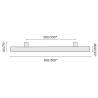 Poignée de tirage TT Ø 20 mm, inox brossé 304