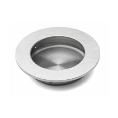 Cuvette ronde encastrée Ø 80 mm, inox brossé 316