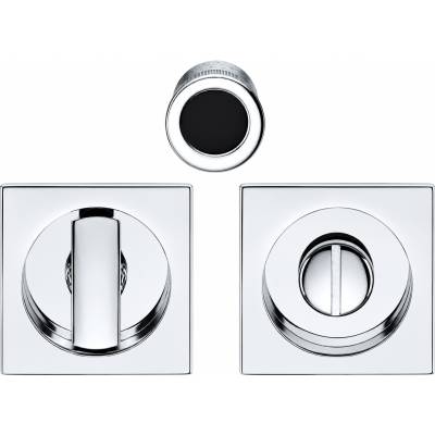 Cuvette encastrée OPEN SQ, sans serrure, carrée 57 mm, chromé