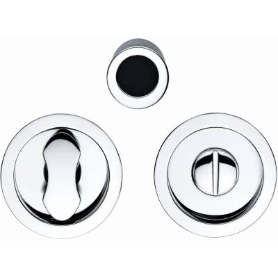 Cuvette encastrée OPEN Ø 57 mm avec serrure, chromé