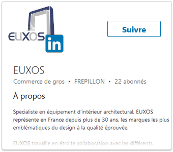 Suivre Euxos sur Linked In